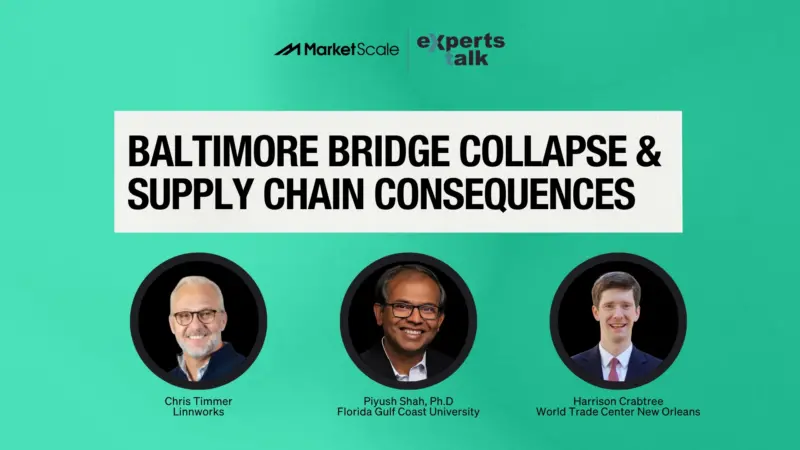 experts discuss the Baltimore bridge and supply chain