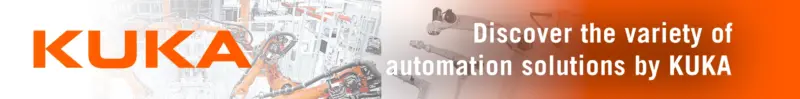 Kuka Robotics banner ad