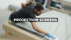 high-quality projection screens