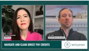 Matt Kaden talks direct pay credits