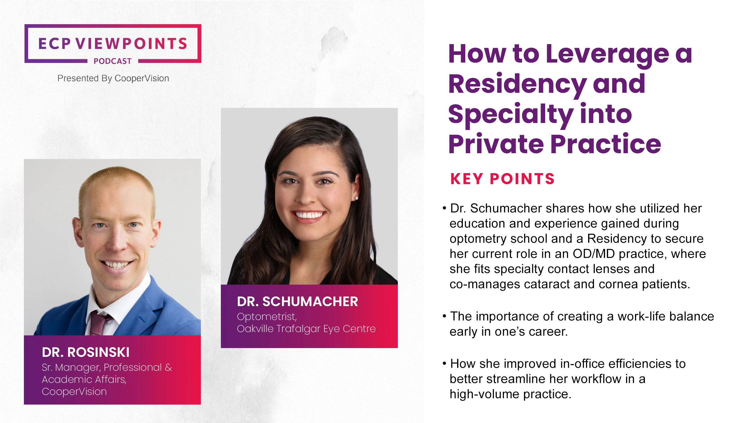 How to Leverage a Residency and Specialty into Private Practice